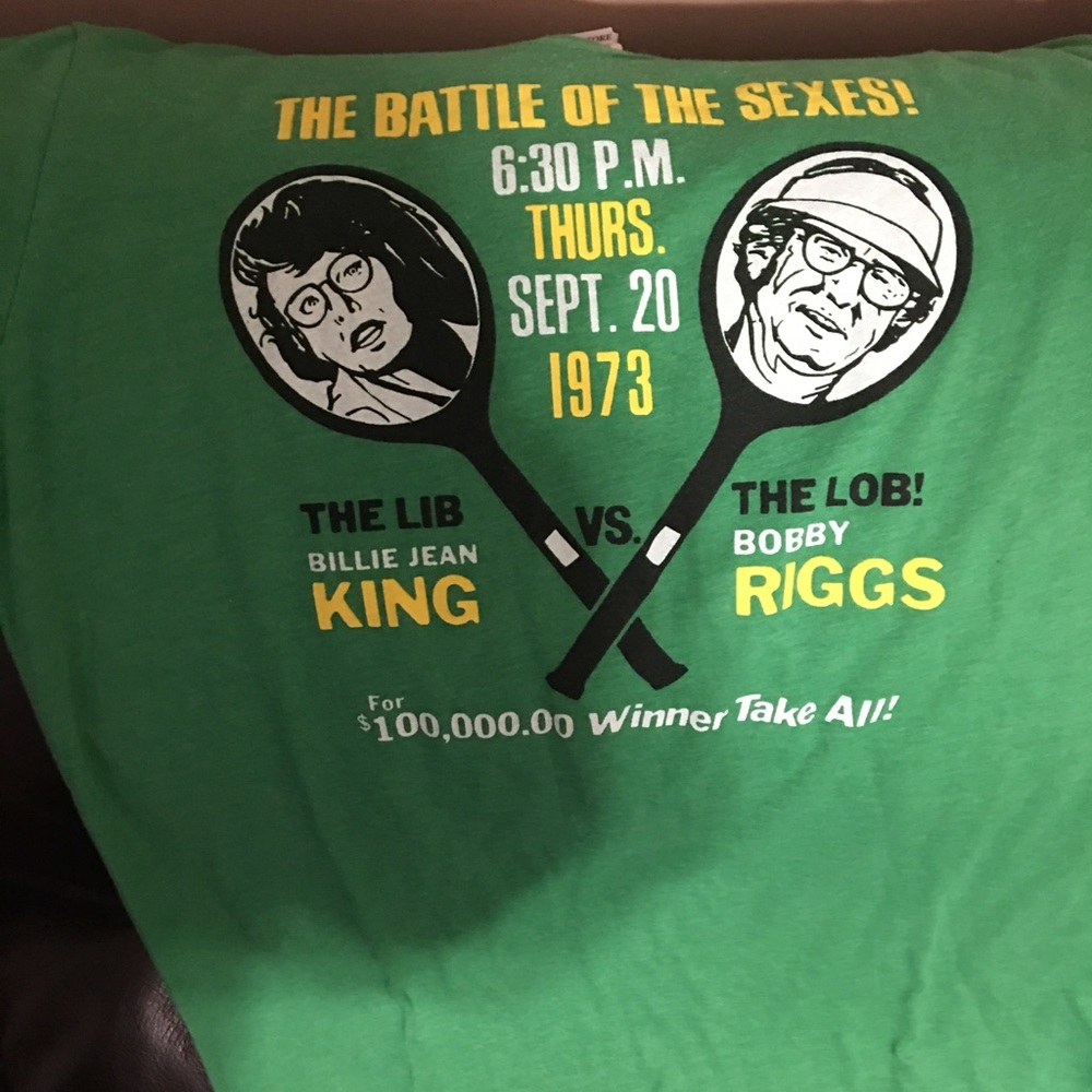 Battle of the sexes t shirt - vintage
